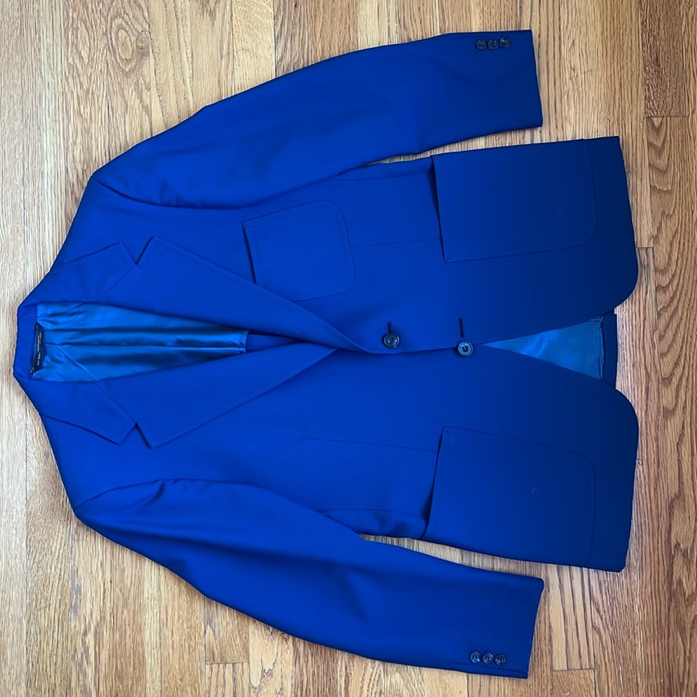 Light Navy Kingsridge Custom Fabric Sport Coat men’s 41 R